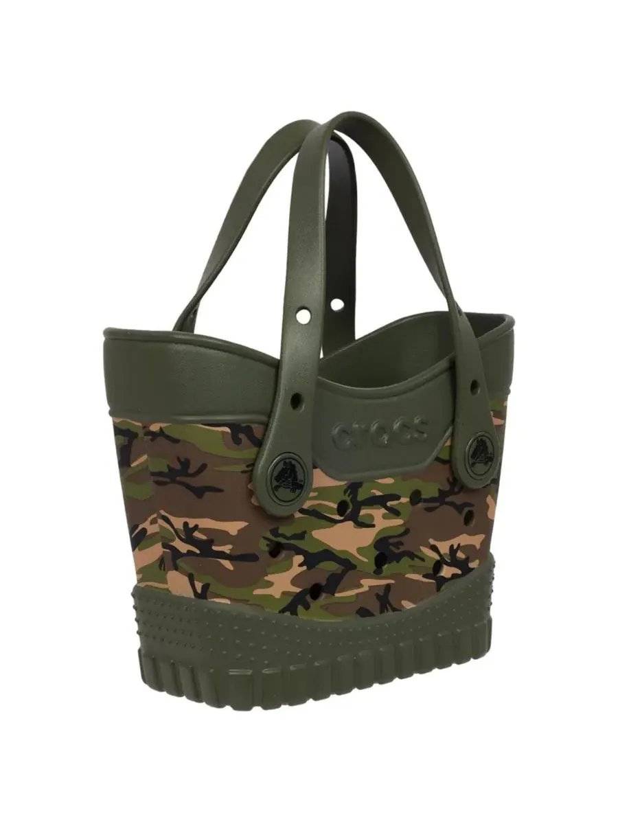 Сумка-шопер Micro Classic Camo Crocs — изображение 2 из 7, камуфляж