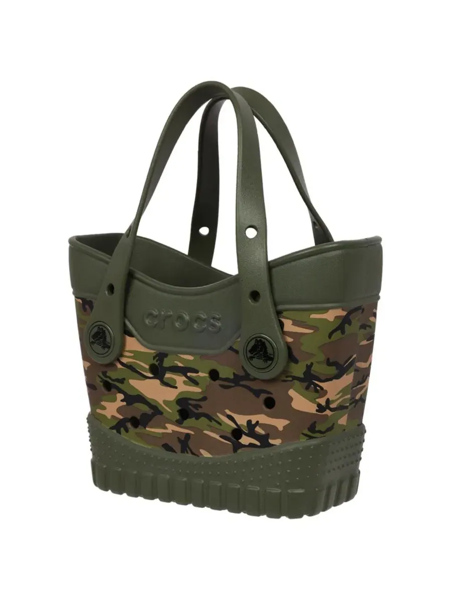 Сумка-шопер Micro Classic Camo Crocs — изображение 3 из 7, камуфляж