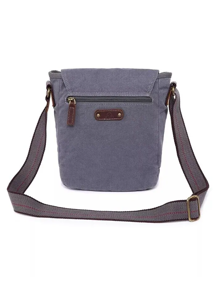 Сумка через плечо Spring Palm Canvas TSD BRAND — изображение 2 из 9, серый