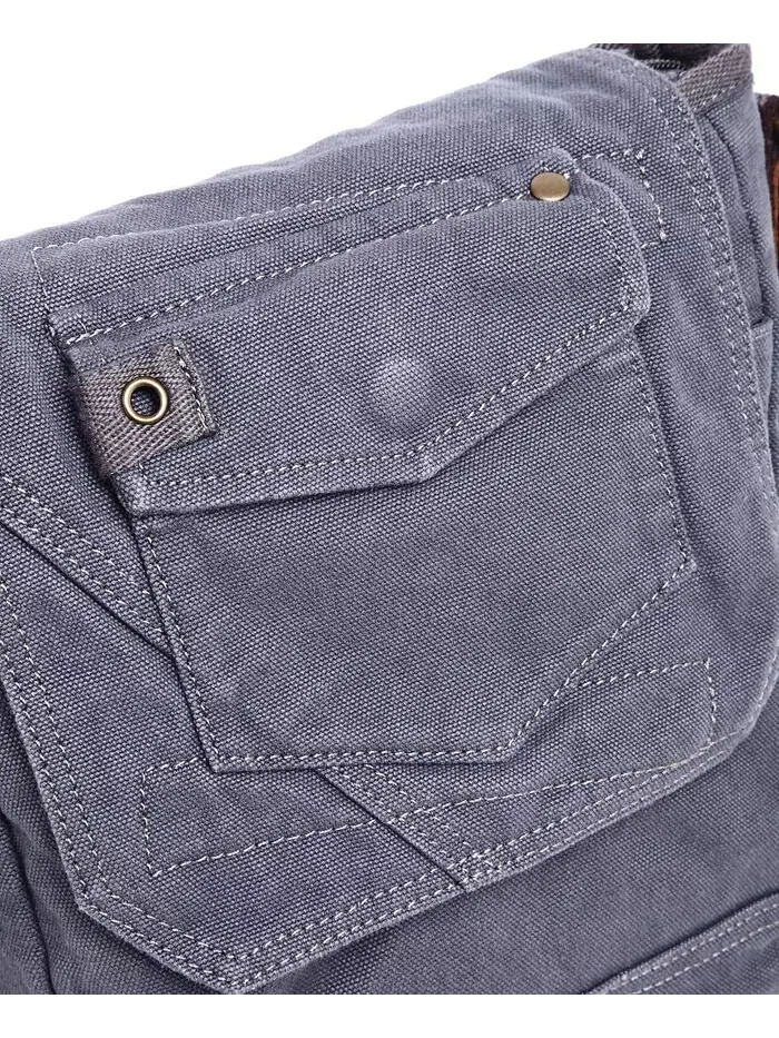 Сумка через плечо Spring Palm Canvas TSD BRAND — изображение 9 из 9, серый