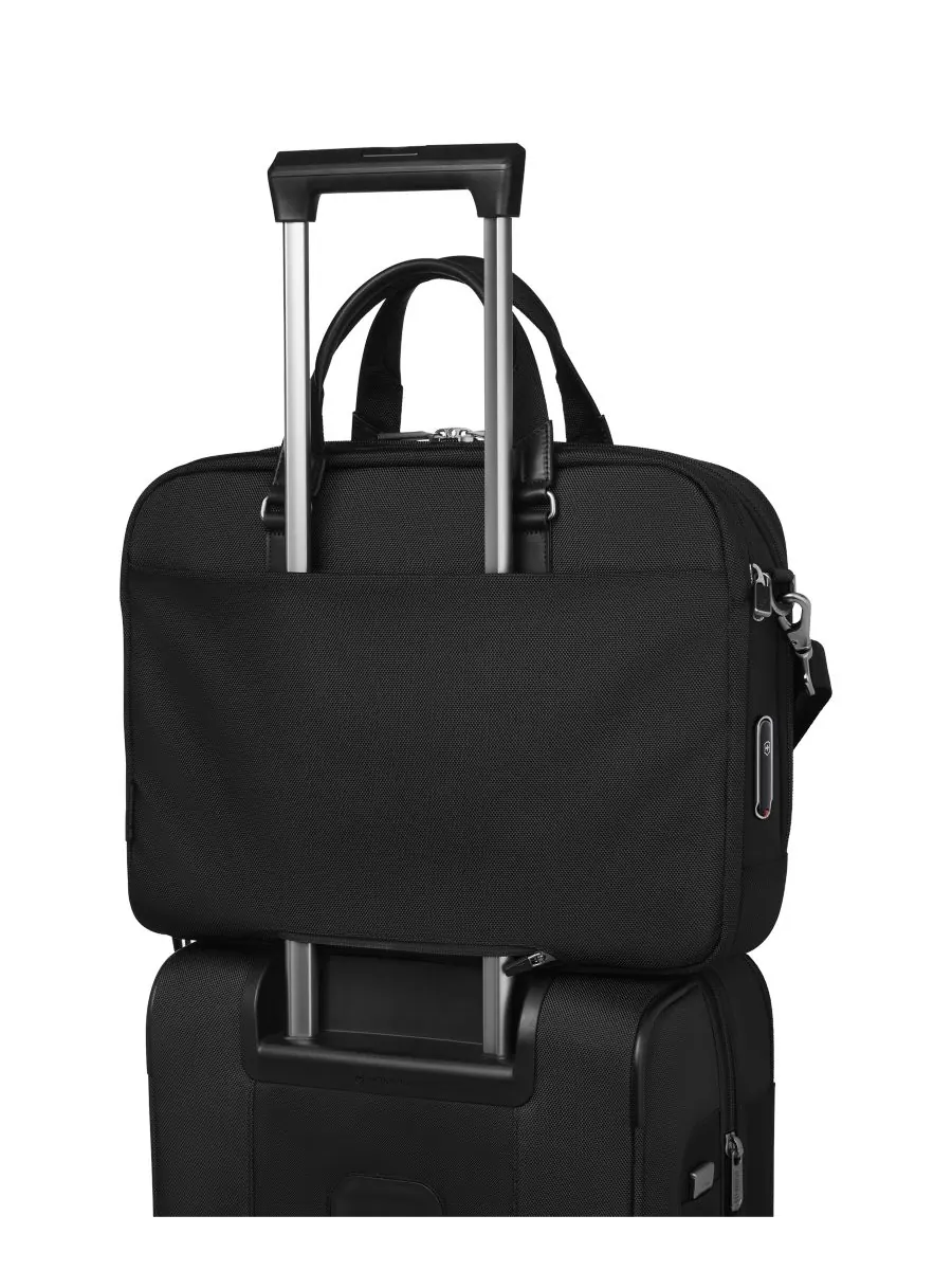 Портфель Werks Traveller 7.0 Deluxe Victorinox — изображение 2 из 8, черный