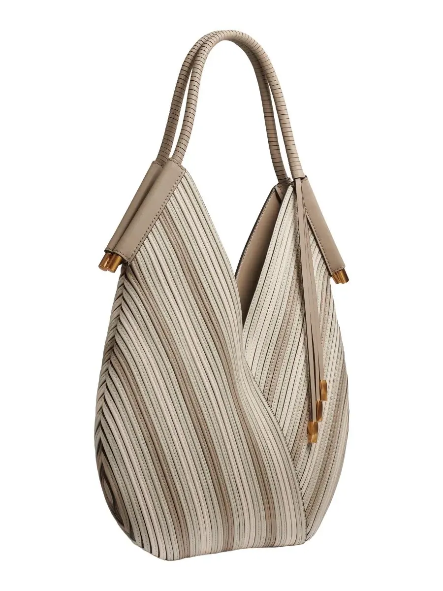 Большая сумка через плечо Baldwin Chevron Donna Karan New York — изображение 3 из 5, мульти