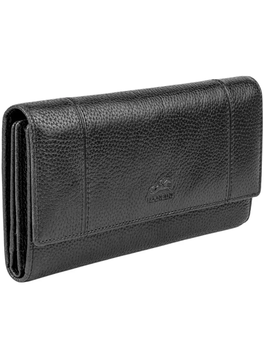 Кошелек Fifth Avenue RFID Secure Quad Fold Mancini — изображение 2 из 8, черный