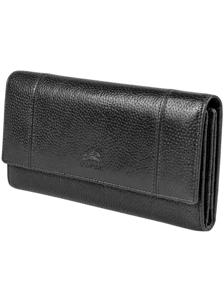 Кошелек Fifth Avenue RFID Secure Quad Fold Mancini — изображение 3 из 8, черный