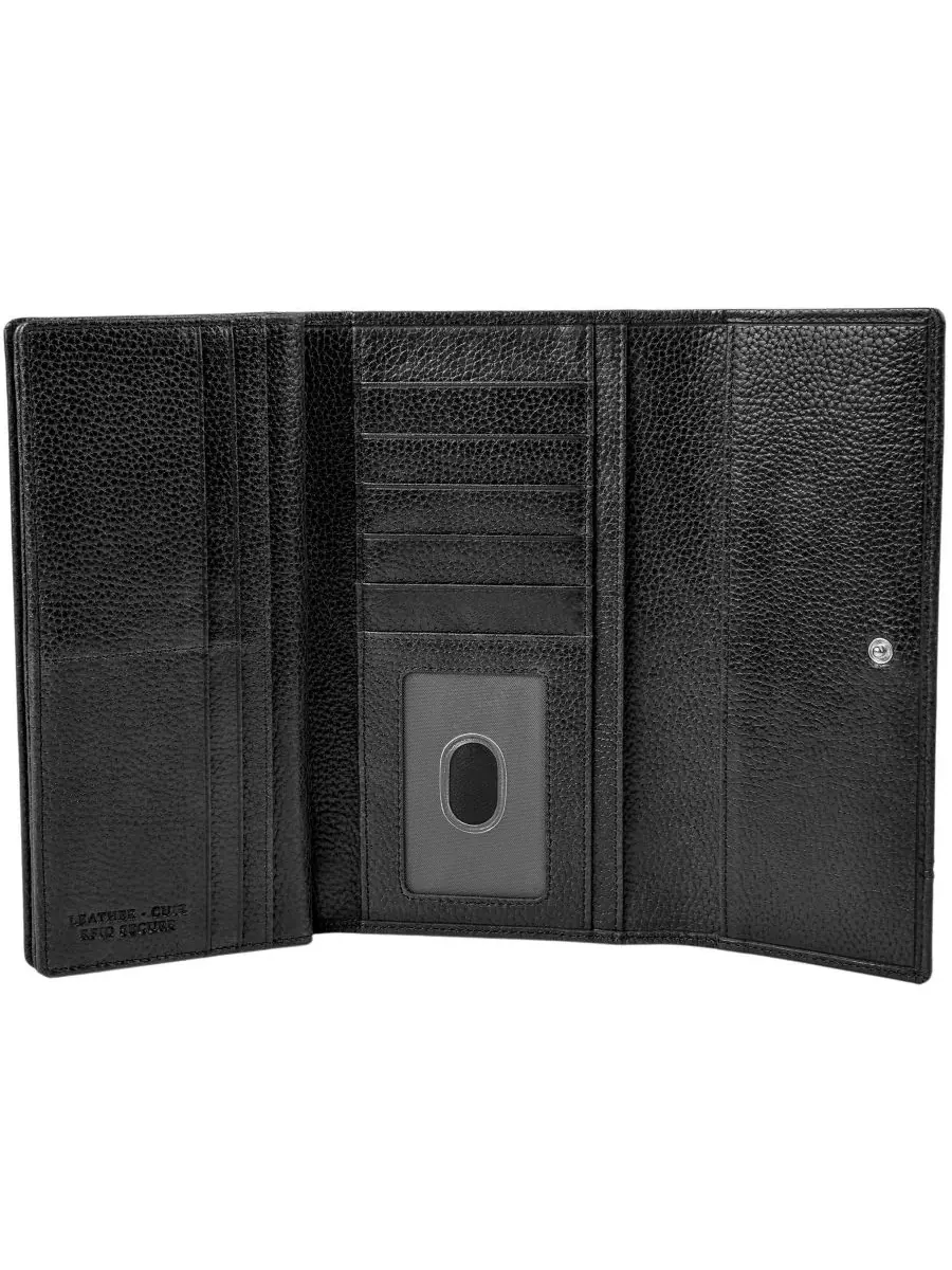 Кошелек Fifth Avenue RFID Secure Quad Fold Mancini — изображение 4 из 8, черный
