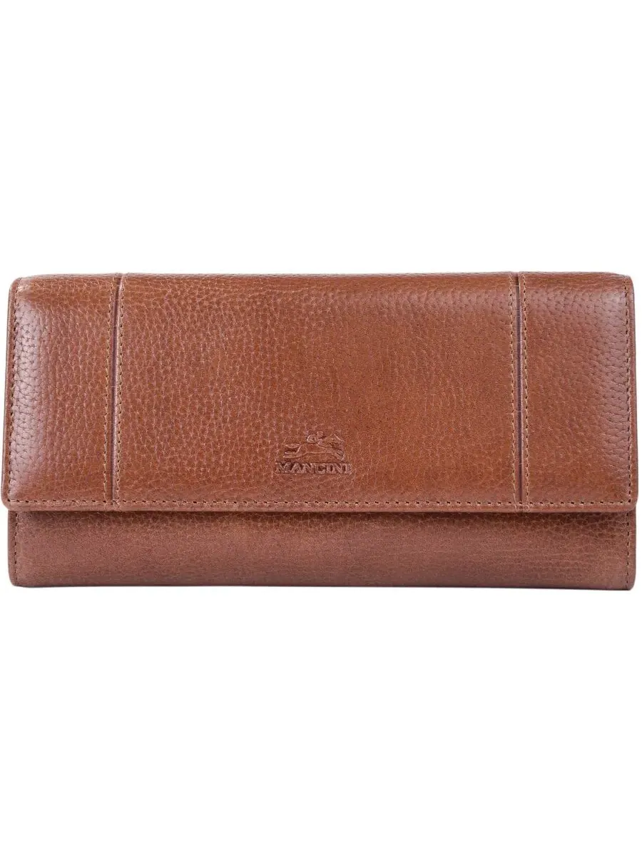 Кошелек Fifth Avenue RFID Secure Quad Fold Mancini — изображение 1 из 8, верблюжий