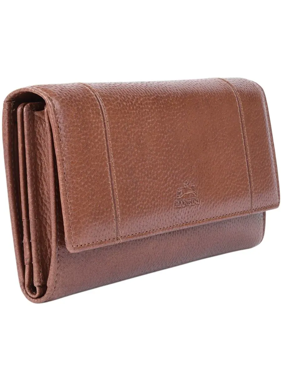 Кошелек Fifth Avenue RFID Secure Quad Fold Mancini — изображение 2 из 8, верблюжий