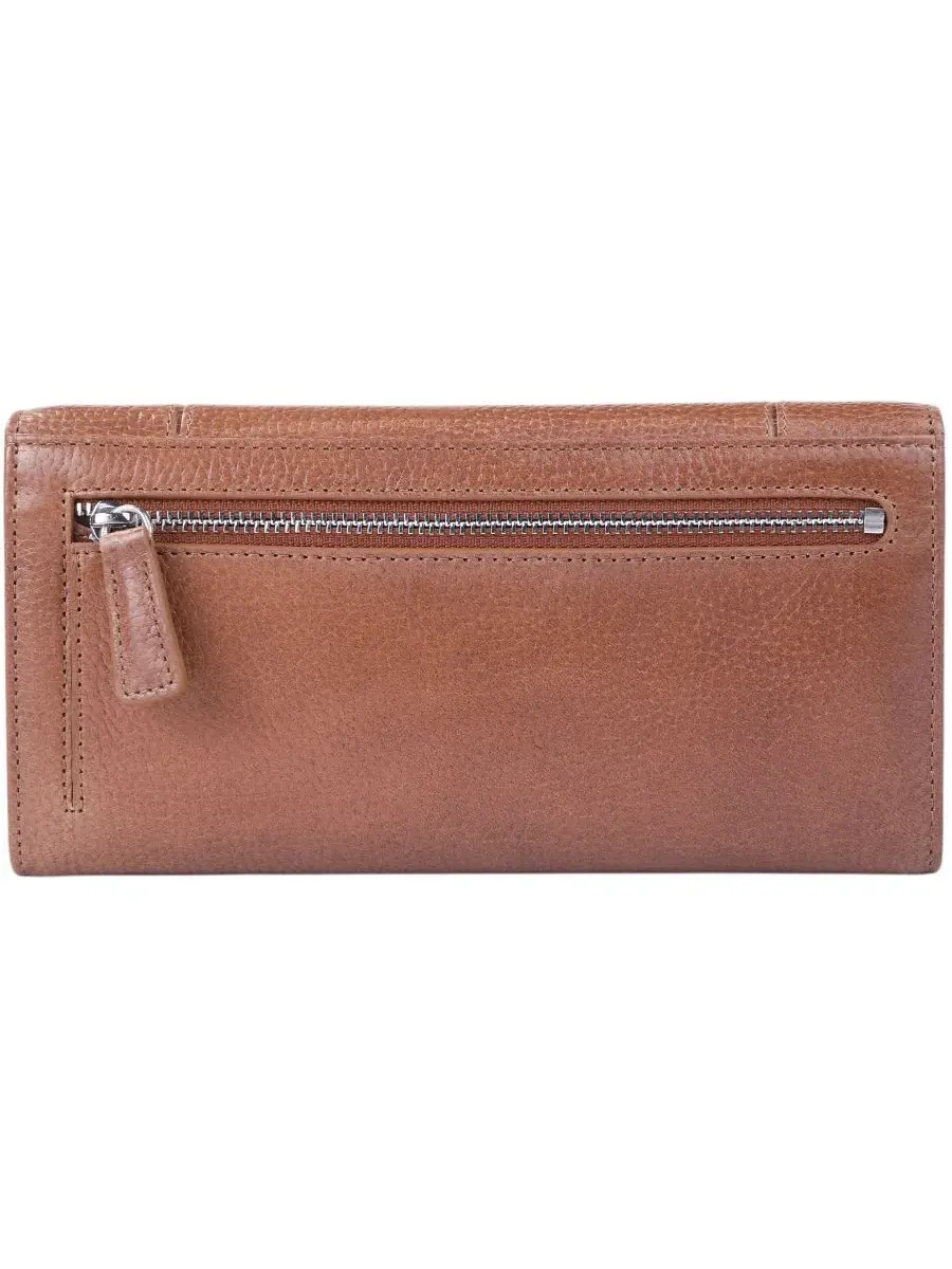 Кошелек Fifth Avenue RFID Secure Quad Fold Mancini — изображение 6 из 8, верблюжий