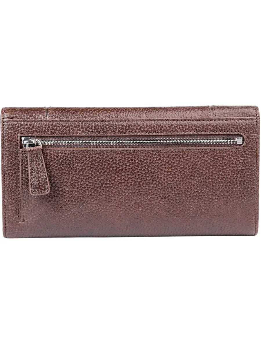 Кошелек Fifth Avenue RFID Secure Quad Fold Mancini — изображение 6 из 8, коричневый