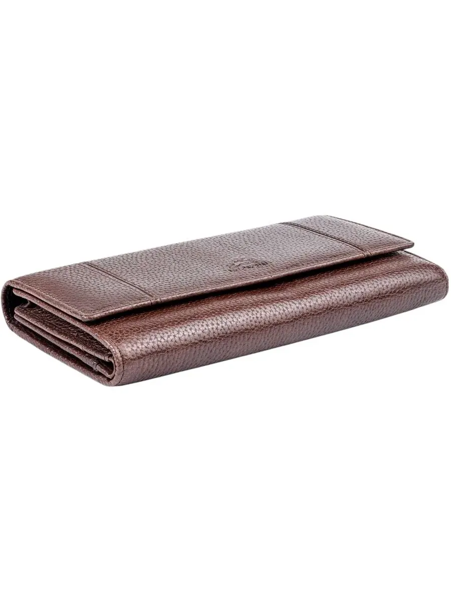 Кошелек Fifth Avenue RFID Secure Quad Fold Mancini — изображение 8 из 8, коричневый