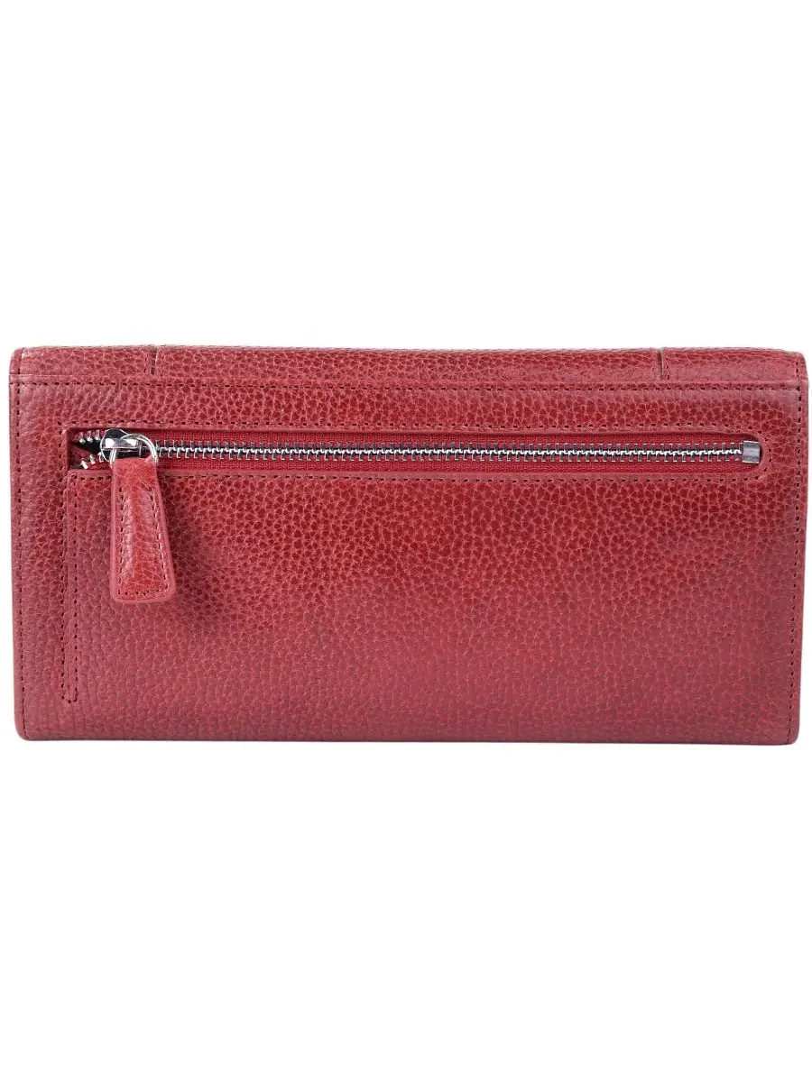 Кошелек Fifth Avenue RFID Secure Quad Fold Mancini — изображение 6 из 8, красный
