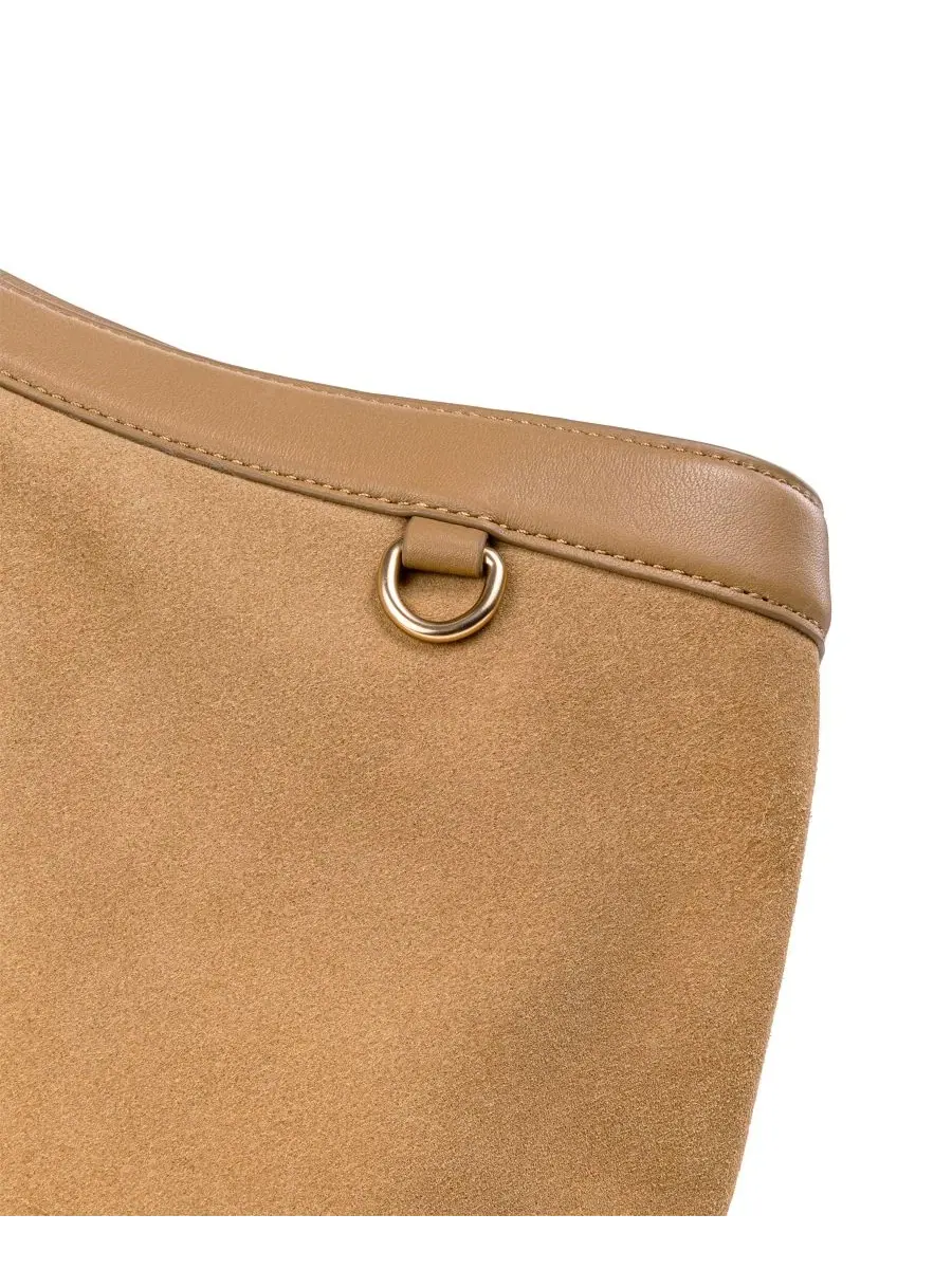 Сумка-тоут Lucy Magnetic Extra-Large Sam Edelman — изображение 4 из 5, карамель
