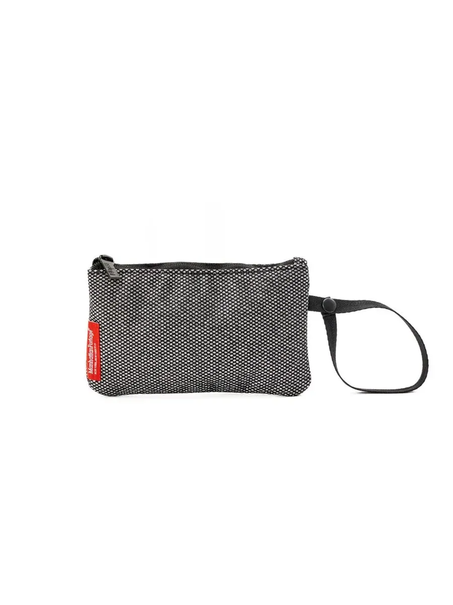 Мини-клатч Midnight Mini Union Wristlet Manhattan Portage — изображение 1 из 4, серебристый