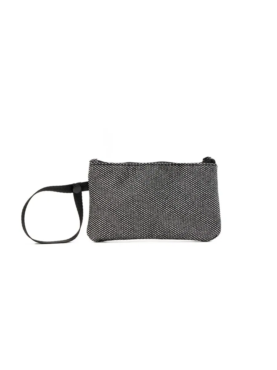 Мини-клатч Midnight Mini Union Wristlet Manhattan Portage — изображение 2 из 4, серебристый