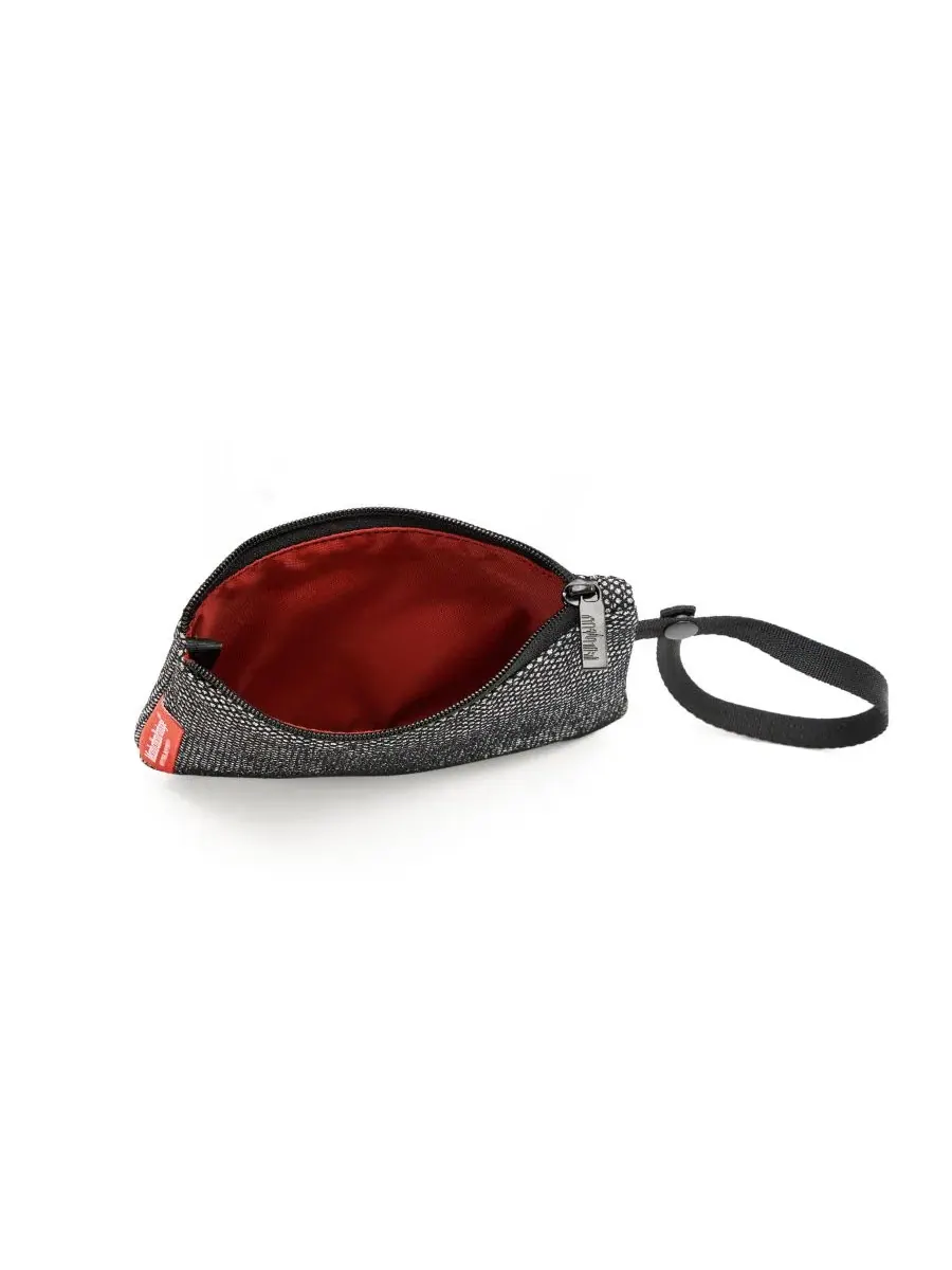 Мини-клатч Midnight Mini Union Wristlet Manhattan Portage — изображение 4 из 4, серебристый