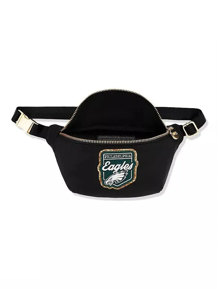 Женская классическая поясная сумка Stoney Clover Philadelphia Eagles Stoney Clover Lane — изображение 2 из 2, черный