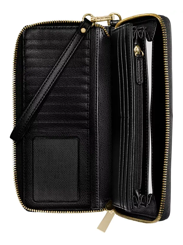 Кошелек Jet Set Travel Continental Michael Kors — изображение 3 из 3, коричневый