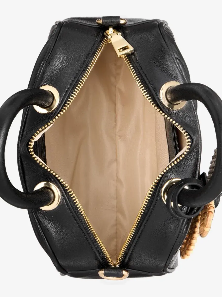 Мини-сумочка Aydenn Mini Wave Satchel Handbag I.N.C. International Concepts — изображение 4 из 7, черный