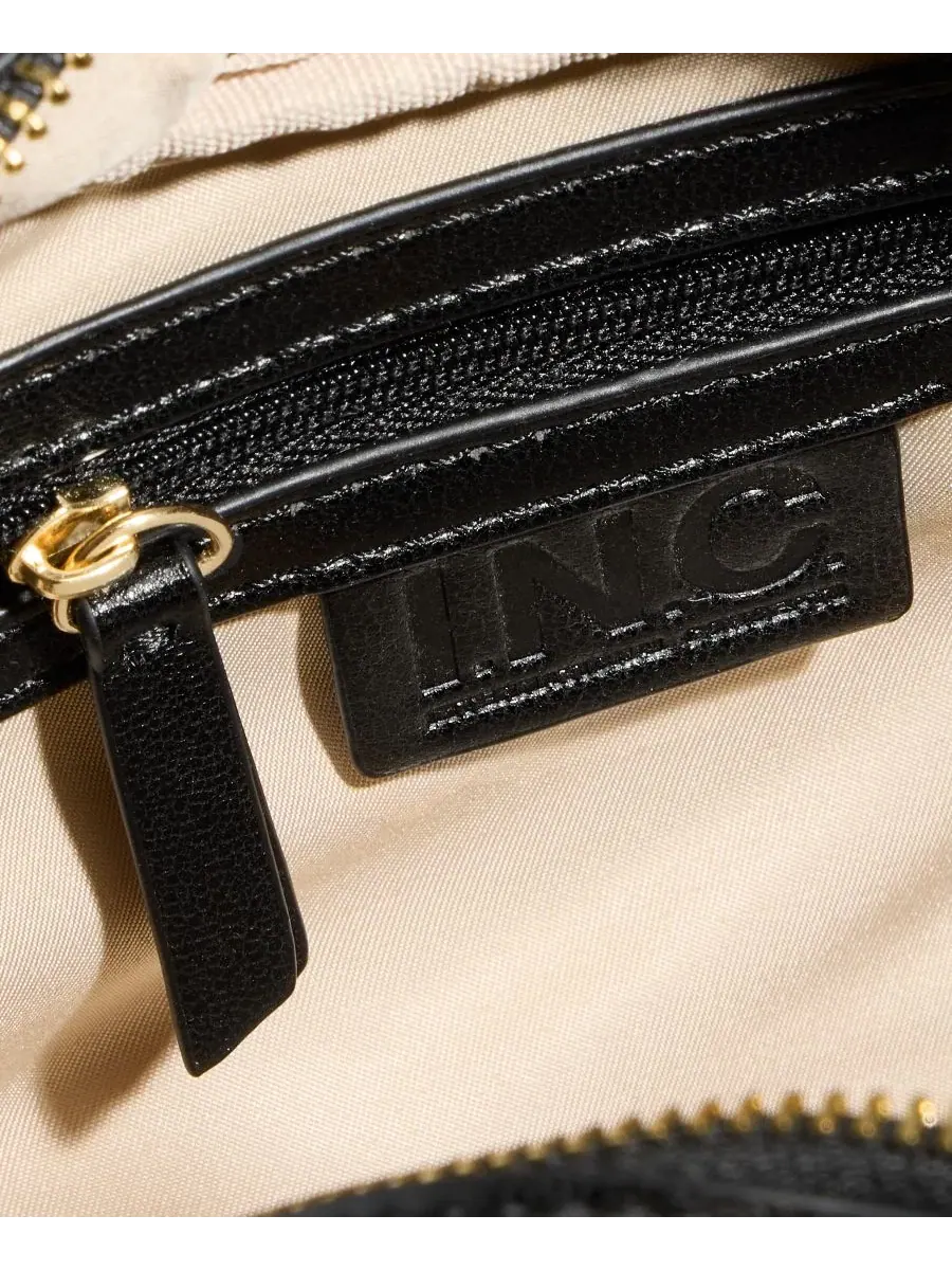 Мини-сумочка Aydenn Mini Wave Satchel Handbag I.N.C. International Concepts — изображение 6 из 7, черный