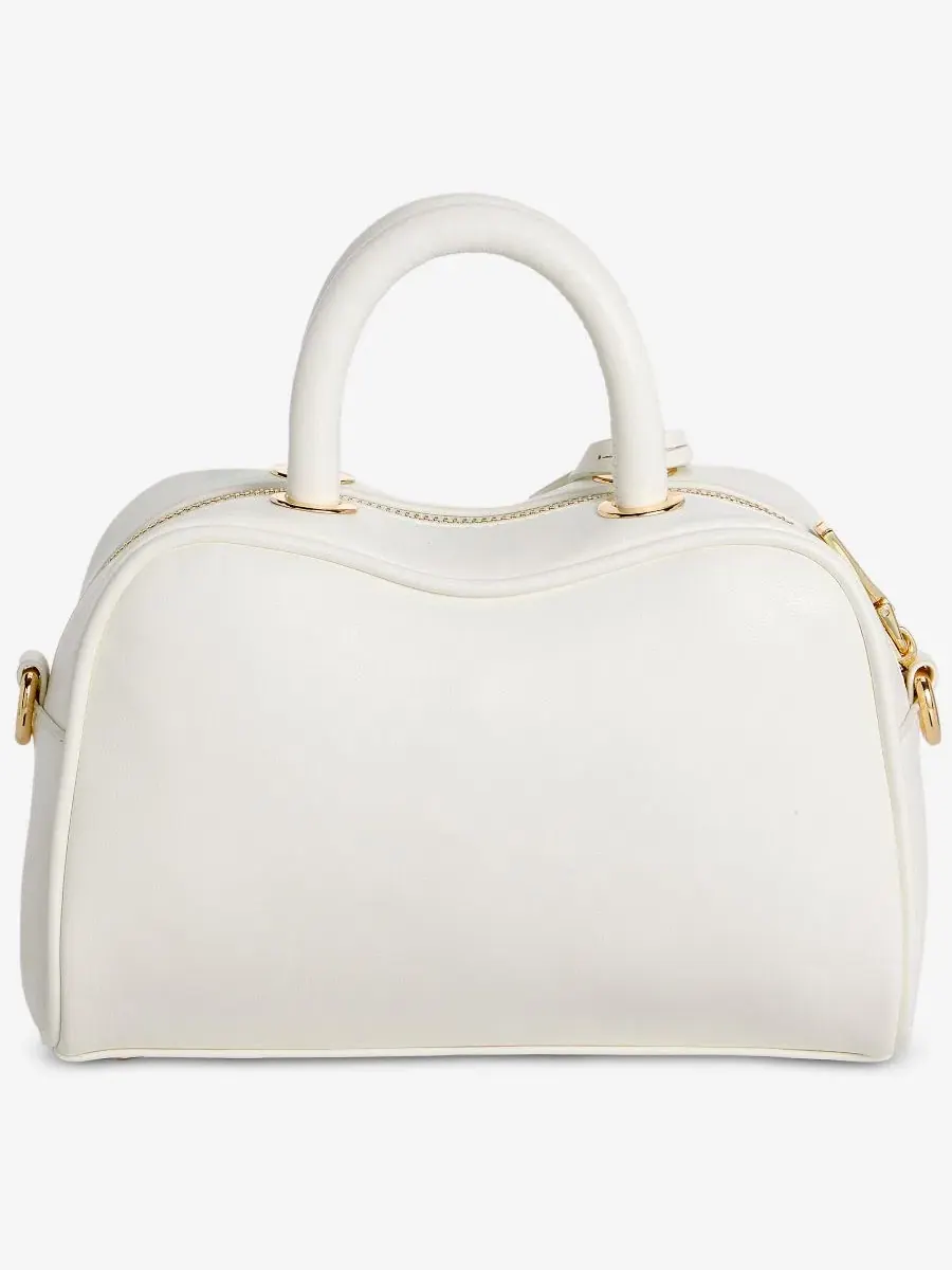 Мини-сумочка Aydenn Mini Wave Satchel Handbag I.N.C. International Concepts — изображение 2 из 7, яркий белый