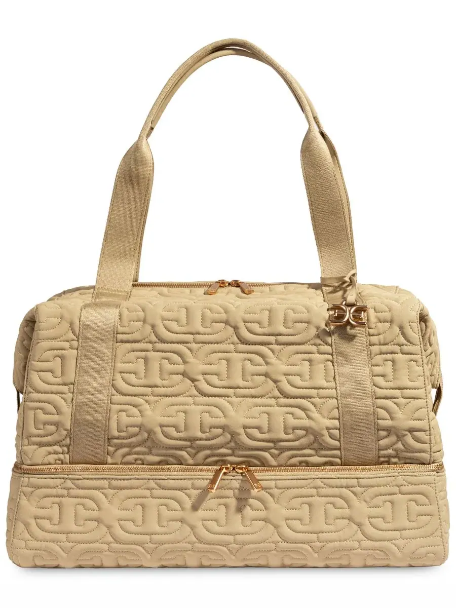 Сумка дорожная Ethyl Weekender Sam Edelman — изображение 1 из 9, светлый бежевый