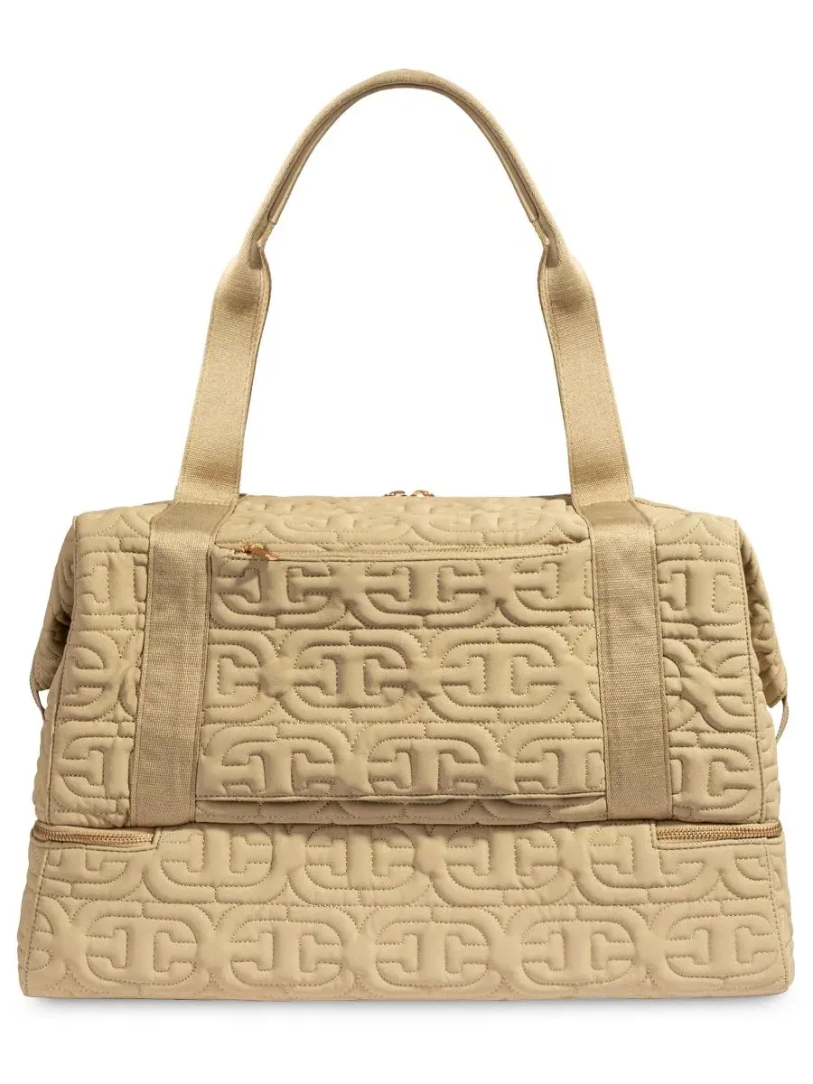 Сумка дорожная Ethyl Weekender Sam Edelman — изображение 2 из 9, светлый бежевый