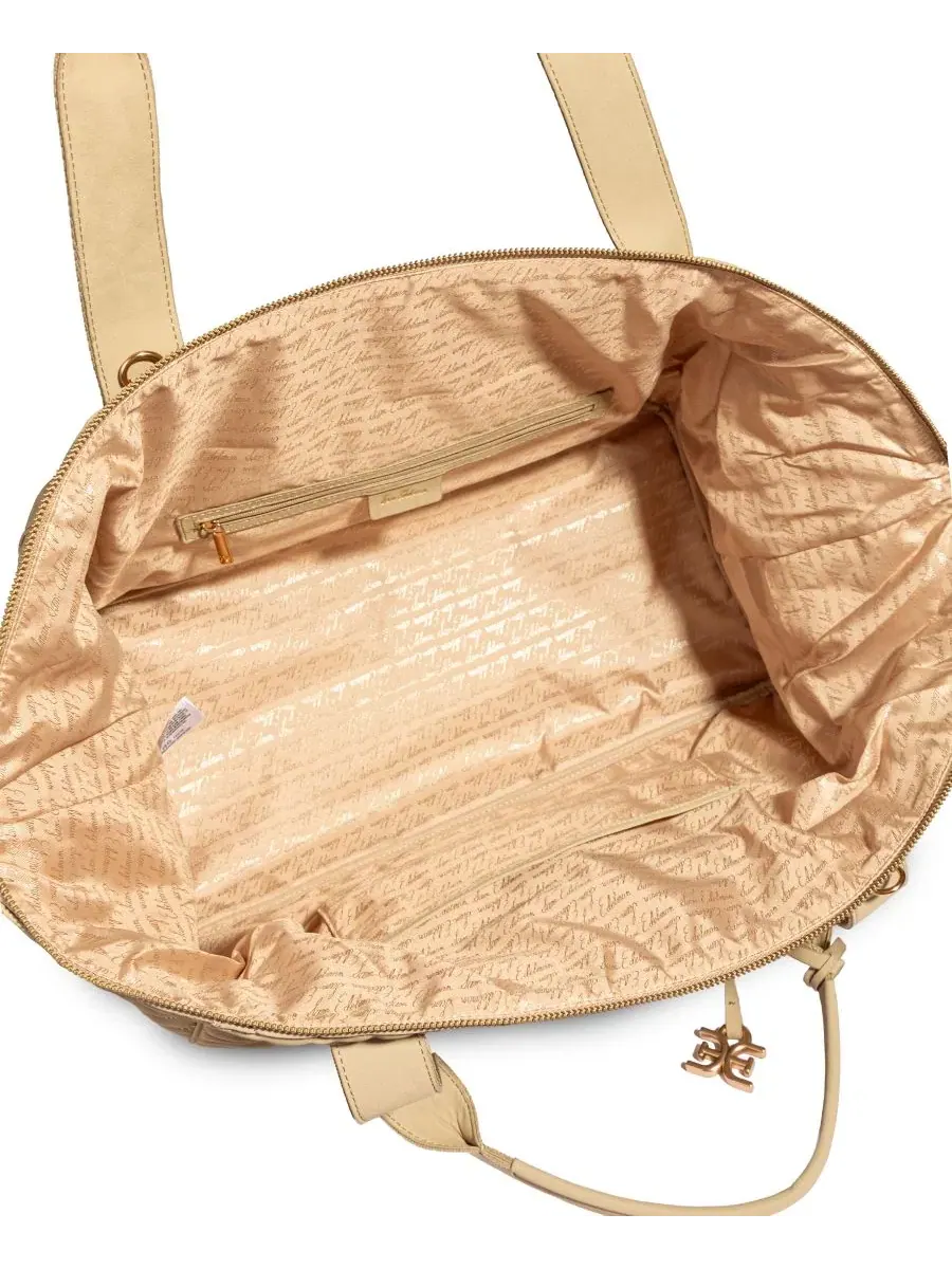 Сумка дорожная Ethyl Weekender Sam Edelman — изображение 4 из 9, светлый бежевый