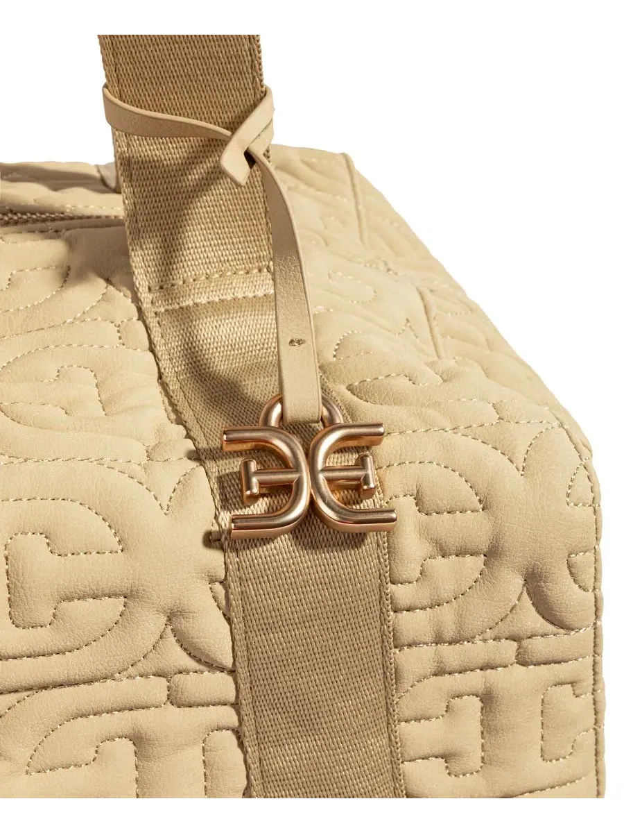 Сумка дорожная Ethyl Weekender Sam Edelman — изображение 6 из 9, светлый бежевый