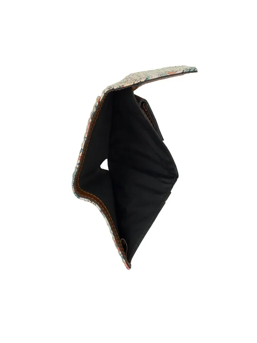 Кошелек Teressa Leather Snap Nordic Patchwork Patricia Nash — изображение 4 из 4, многоцветный