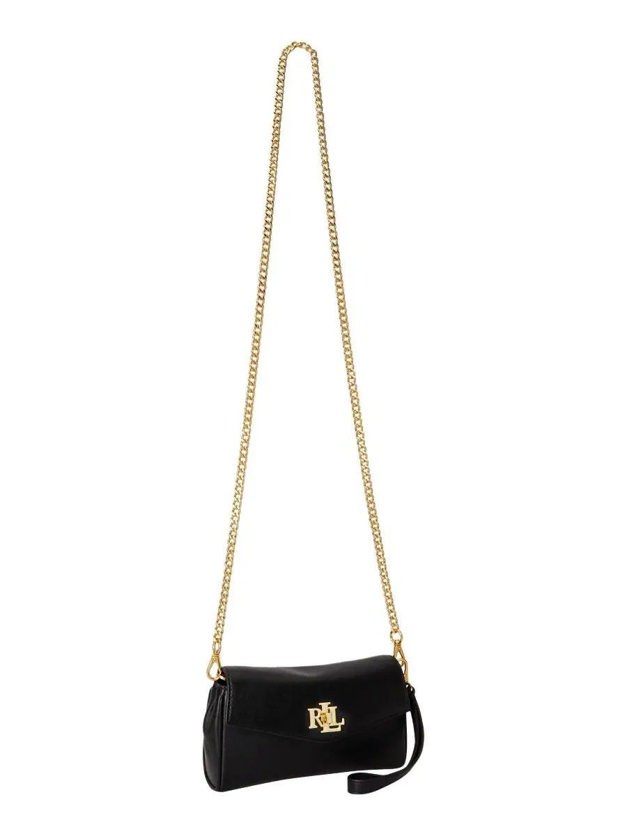 Кошелек-клатч с цепочкой Lauren Ralph Lauren — изображение 5 из 7, черный