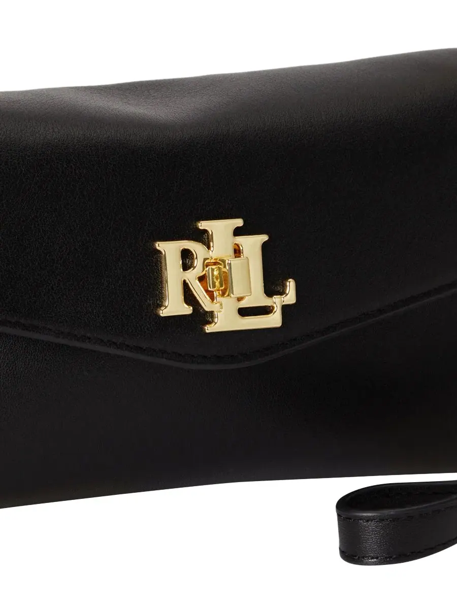 Кошелек-клатч с цепочкой Lauren Ralph Lauren — изображение 7 из 7, черный