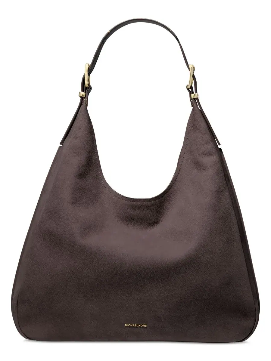 Сумка большая через плечо кожа (тело и отделка) Michael Kors Nolita Nubuck Hobo — изображение 1 из 3, шоколад