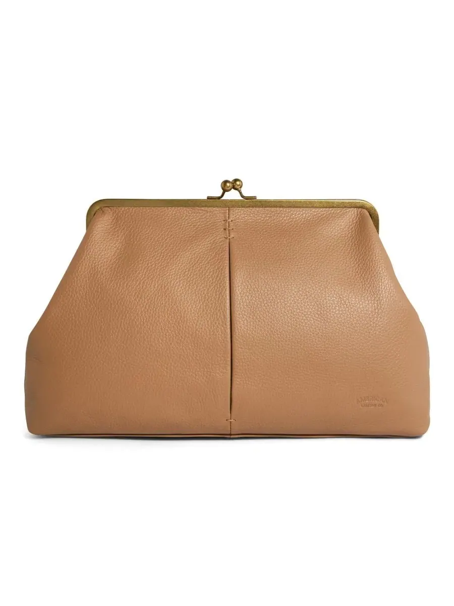 Клатч Grace Oversized из натуральной кожи American Leather Co., Vachetta