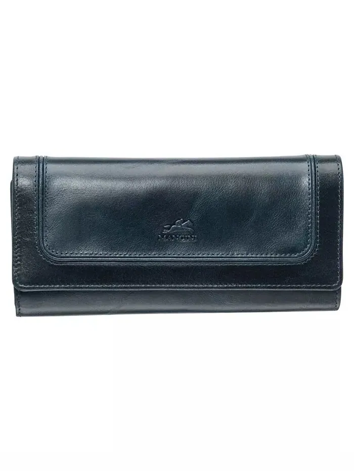 Безопасный трехслойный кошелек South Beach RFID Mancini — изображение 1 из 5, синий