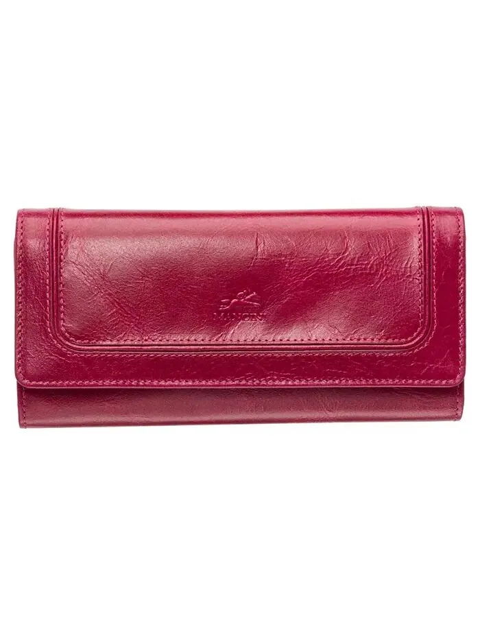 Безопасный трехслойный кошелек South Beach RFID Mancini — изображение 1 из 5, розовый