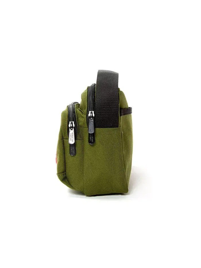 Сумка через плечо Shaw Manhattan Portage — изображение 5 из 9, оливковый
