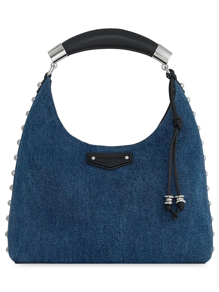 Сумка-хобо с верхней ручкой Nolita Small Top Handle Hobo Rebecca Minkoff — 1
