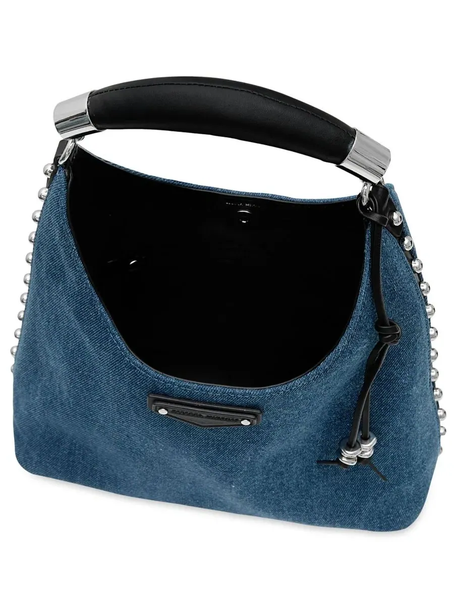 Сумка-хобо с верхней ручкой Nolita Small Top Handle Hobo Rebecca Minkoff — 3