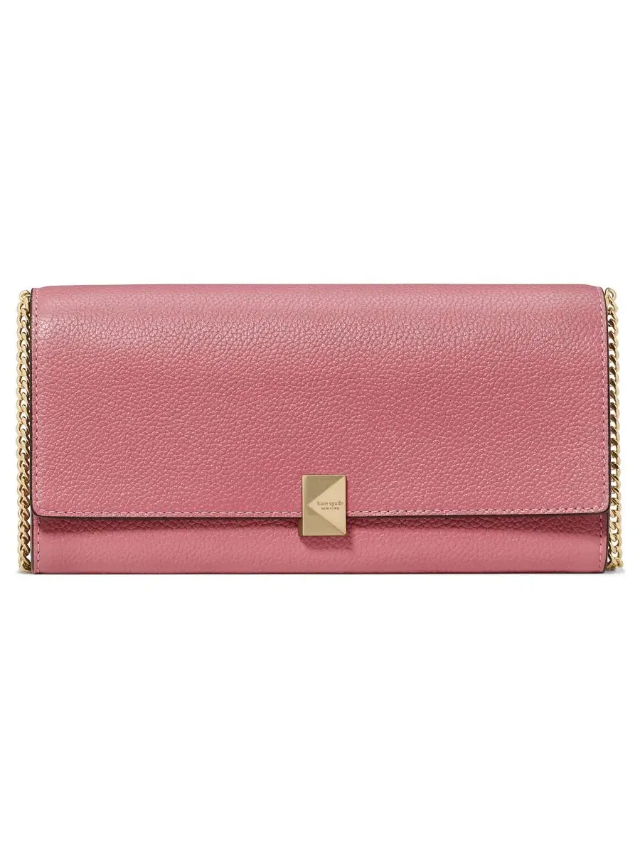Кошелек на цепочке с фирменной эмблемой Deco-K kate spade new york — изображение 1 из 5, гранат