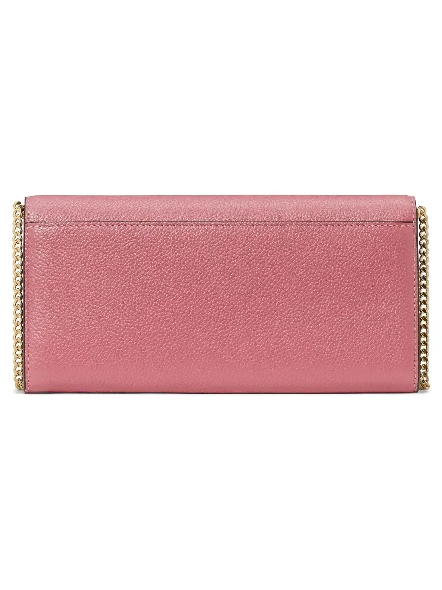 Кошелек на цепочке с фирменной эмблемой Deco-K kate spade new york — изображение 2 из 5, гранат