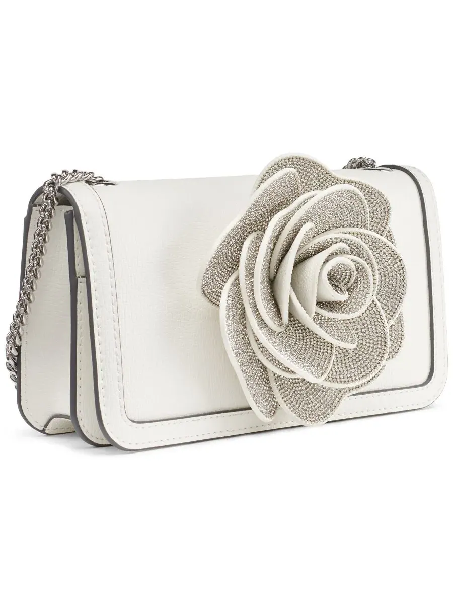Сумка через плечо Kosette Mini Shoulder Handbag KARL LAGERFELD PARIS — изображение 3 из 5, белый/серебристый