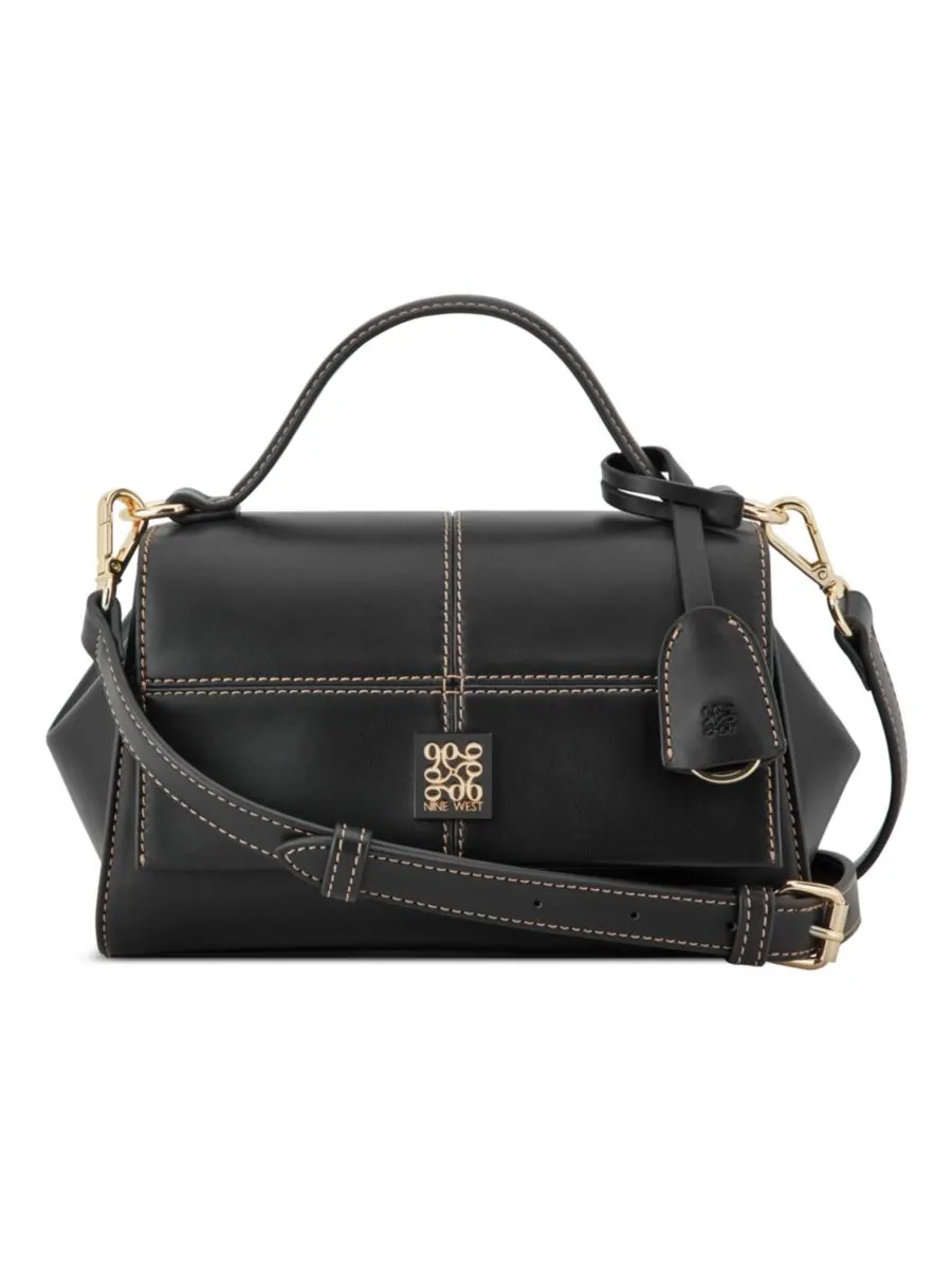 Сумка-мессенджер Paxtin Convertible Medium Crossbody Flap Bag Nine West — изображение 1 из 5, черный