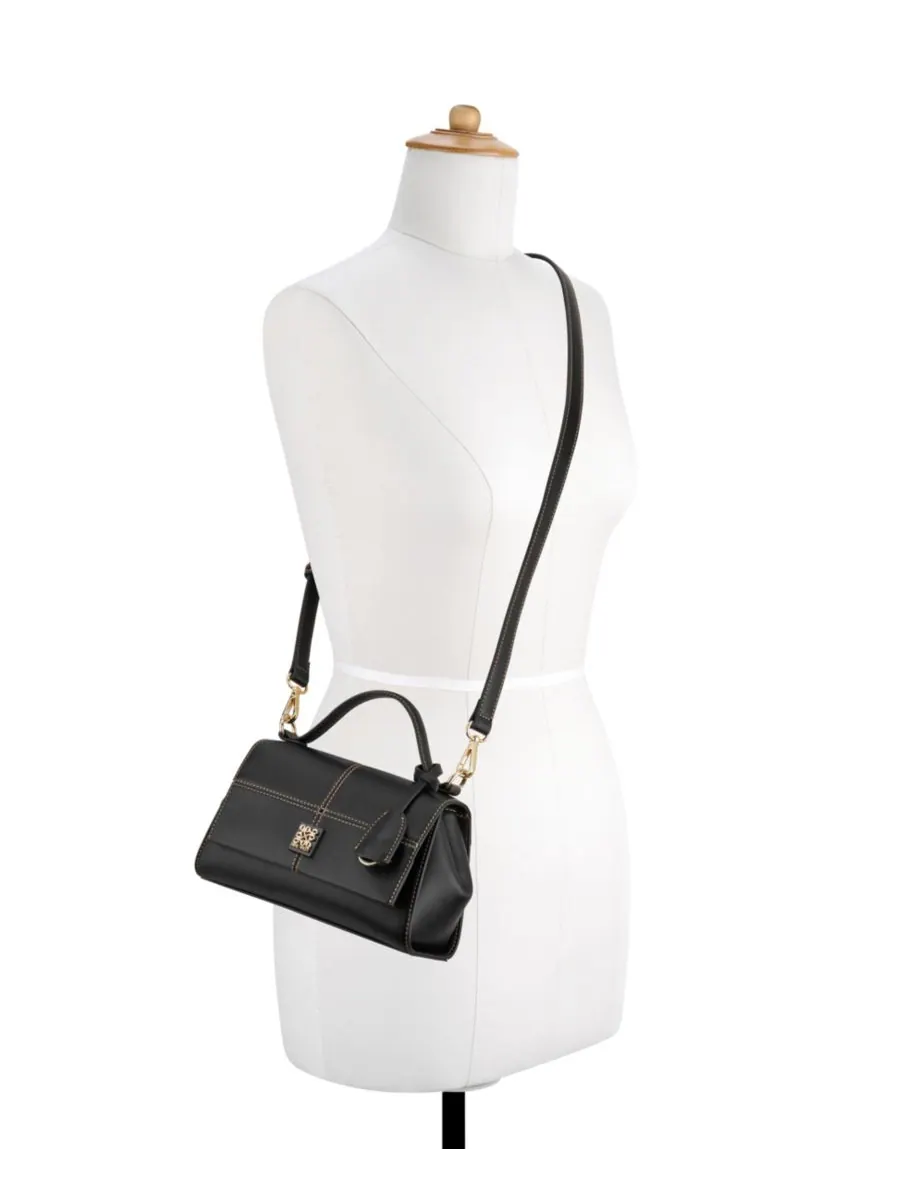 Сумка-мессенджер Paxtin Convertible Medium Crossbody Flap Bag Nine West — изображение 5 из 5, черный