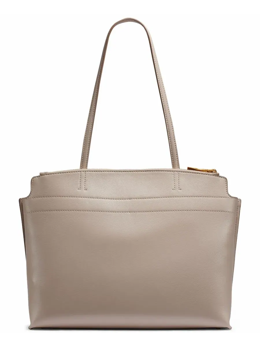 Большая сумка-тоут Bridgehampton с магнитной застежкой Donna Karan New York — изображение 2 из 5, бежевый