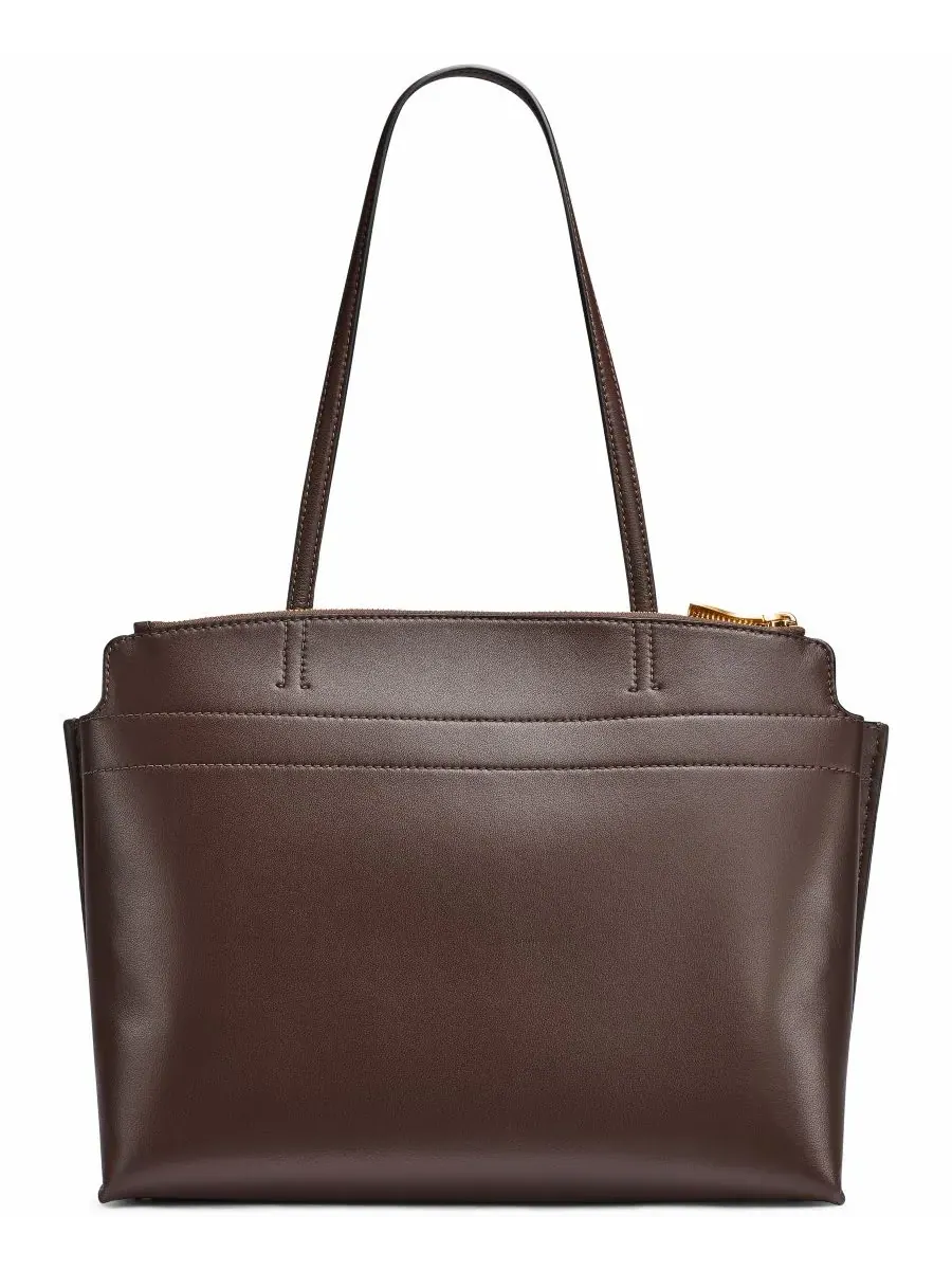 Большая сумка-тоут Bridgehampton с магнитной застежкой Donna Karan New York — изображение 2 из 5, умбра