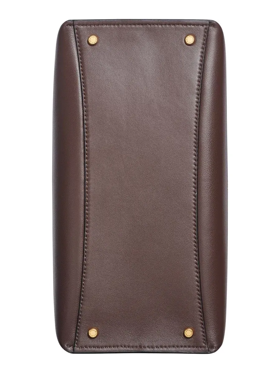 Большая сумка-тоут Bridgehampton с магнитной застежкой Donna Karan New York — изображение 5 из 5, умбра