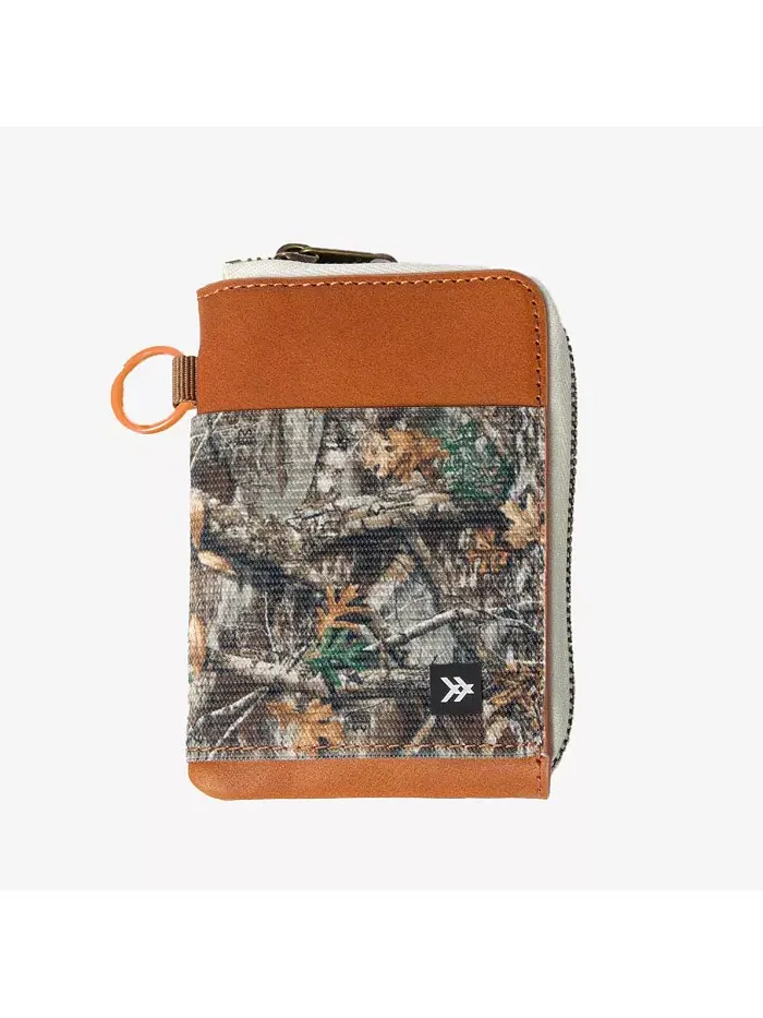 Кошелек на молнии Realtree Edge Thread Wallets — изображение 1 из 3, зеленый