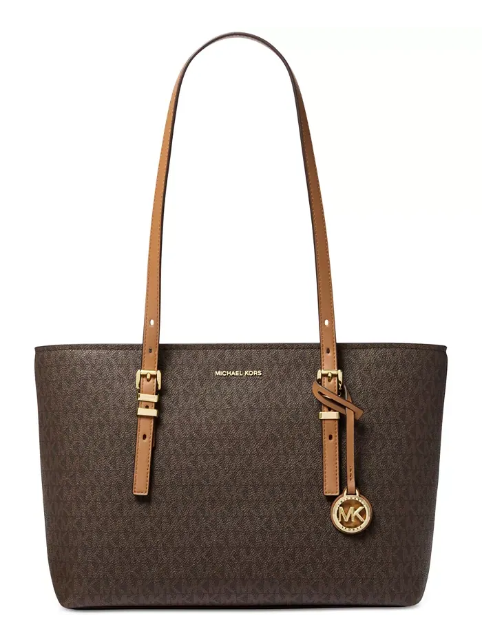 Сумка женская средняя тоут Michael Kors Quinn East West — изображение 1 из 3, коричневый