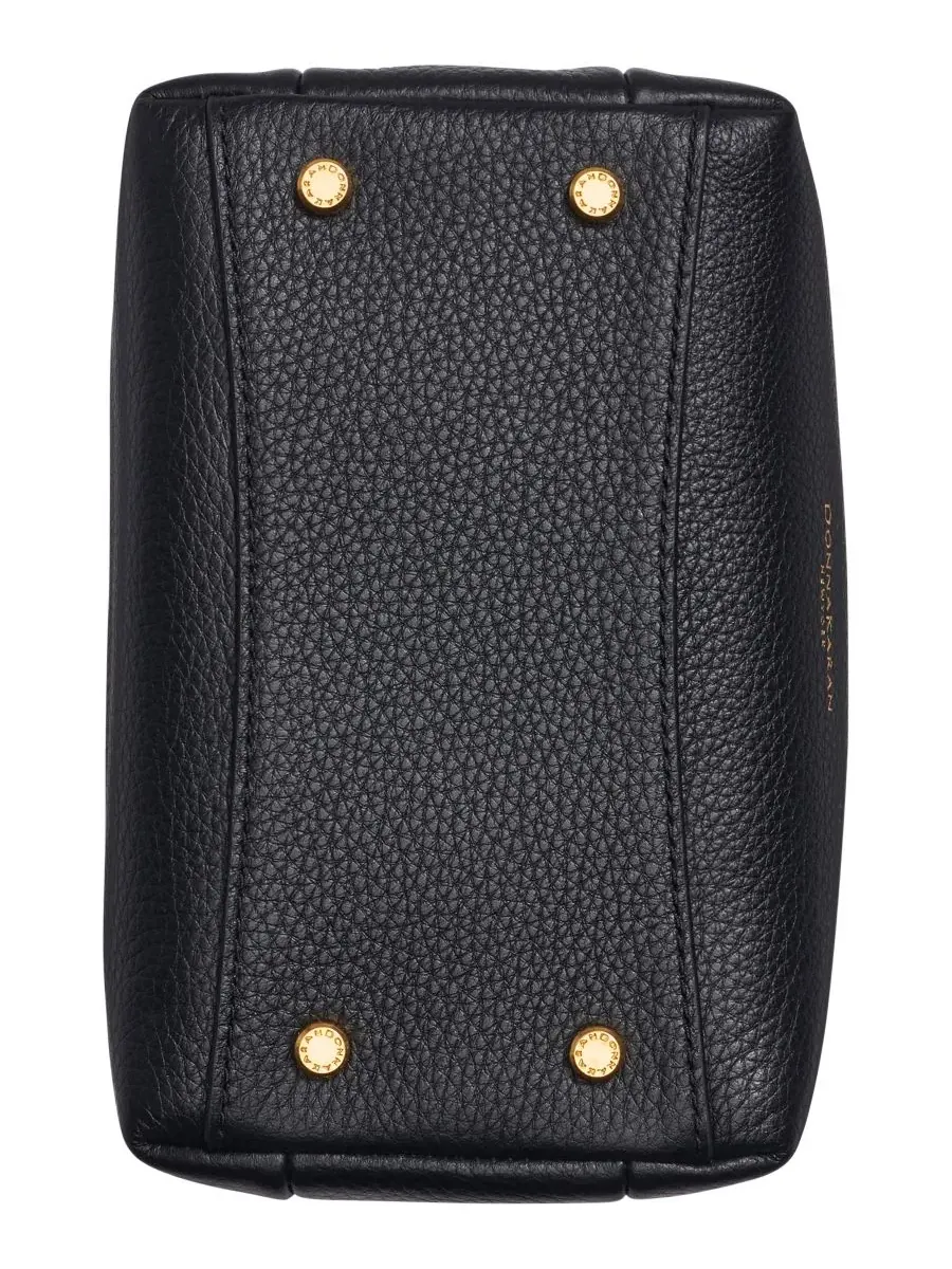 Мини-сумка Amagansett Donna Karan New York — изображение 5 из 5, черный/золотистый