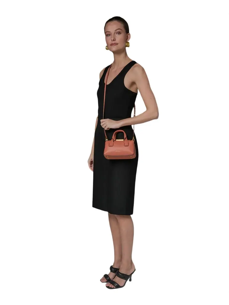 Мини-сумка Amagansett Donna Karan New York — изображение 4 из 5, янтарный